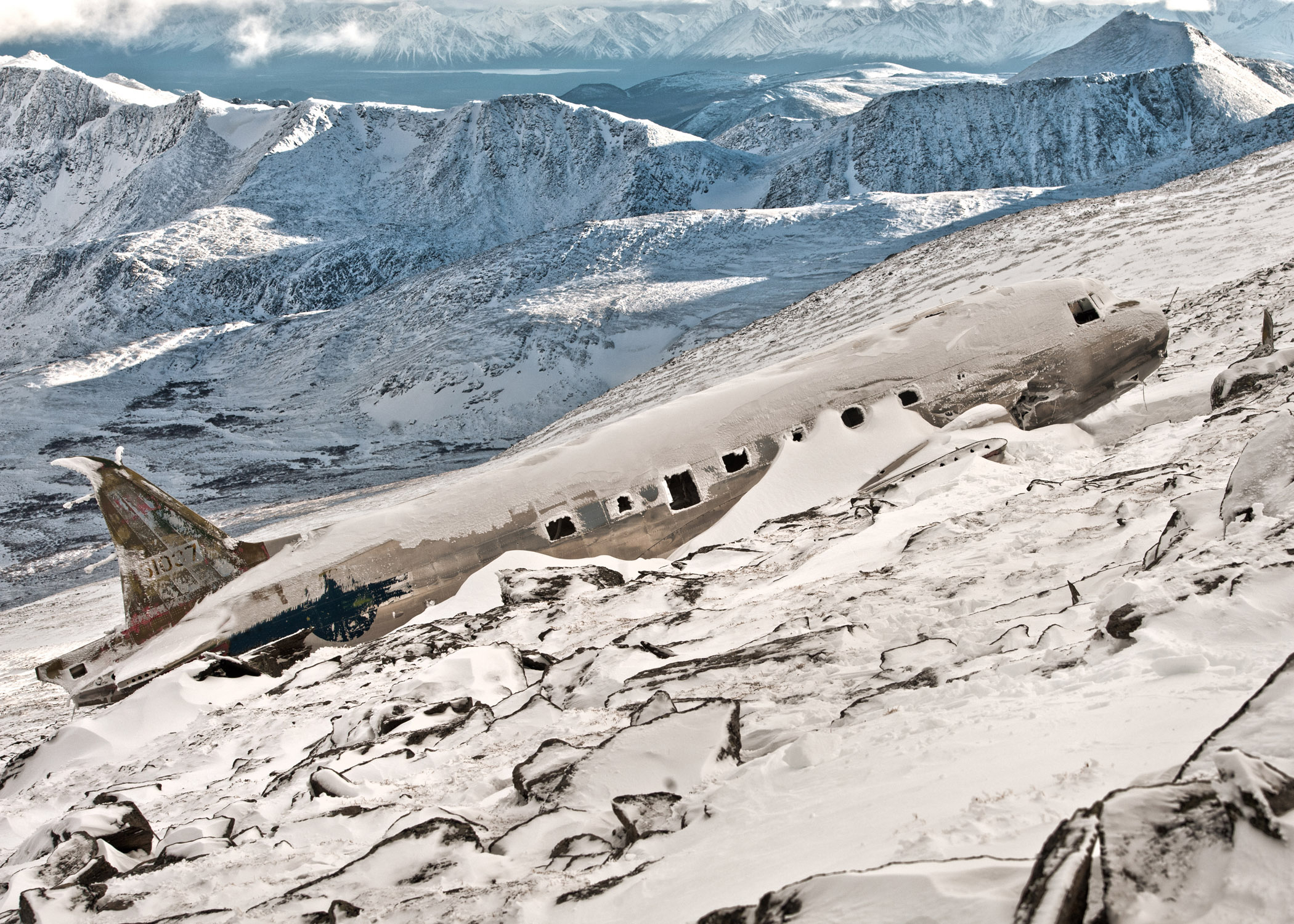 Yukon USAF C-47 Crash site revisited Vol. 2: See the frozen Hell from which the crew escaped.
