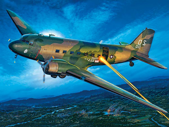 50 Years C-47 Gunship conversions, Spooky man hunts from Vietnam to Colombia.