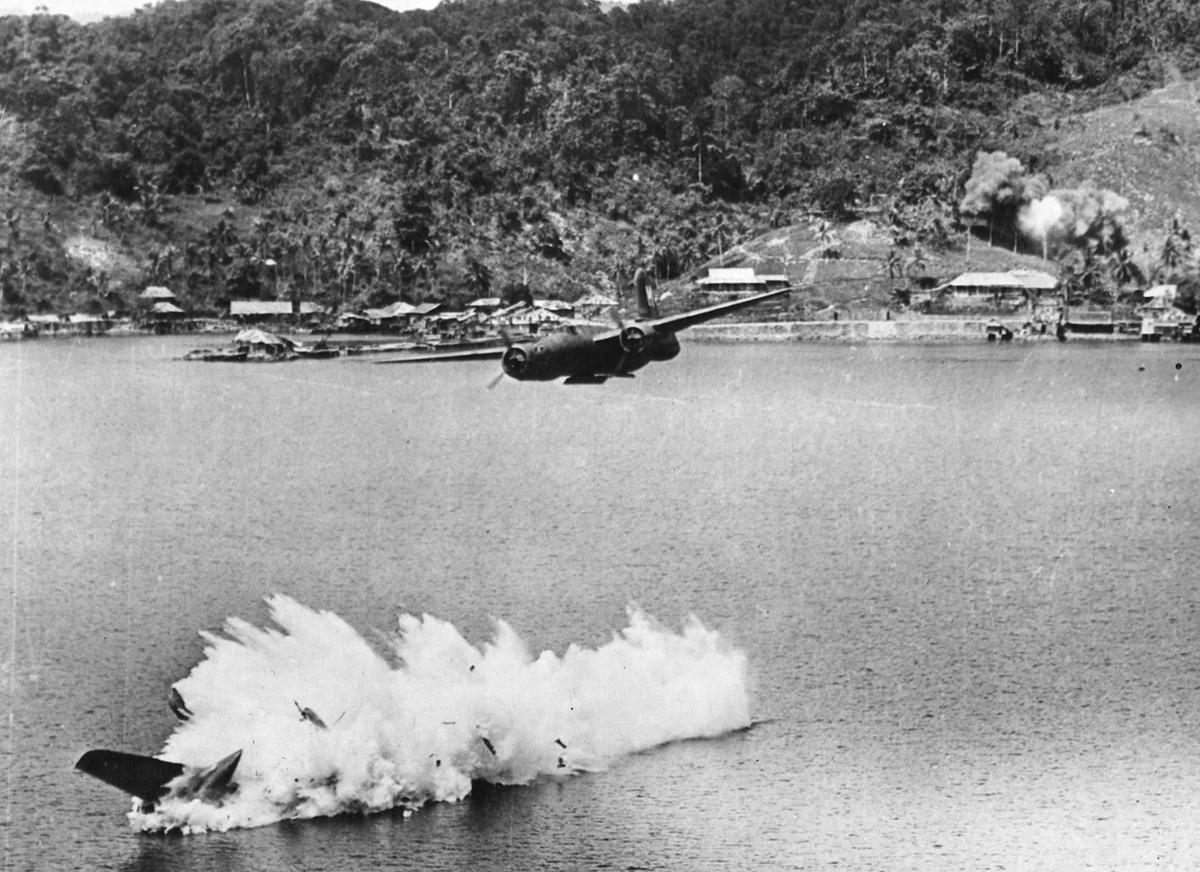 The Forgotten War in the S.W. Pacific: Air raids from Australia against the Dutch East Indies.