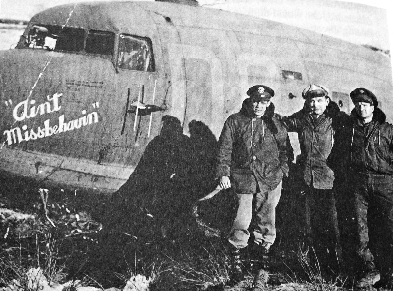 C-47 crashed Bastogne