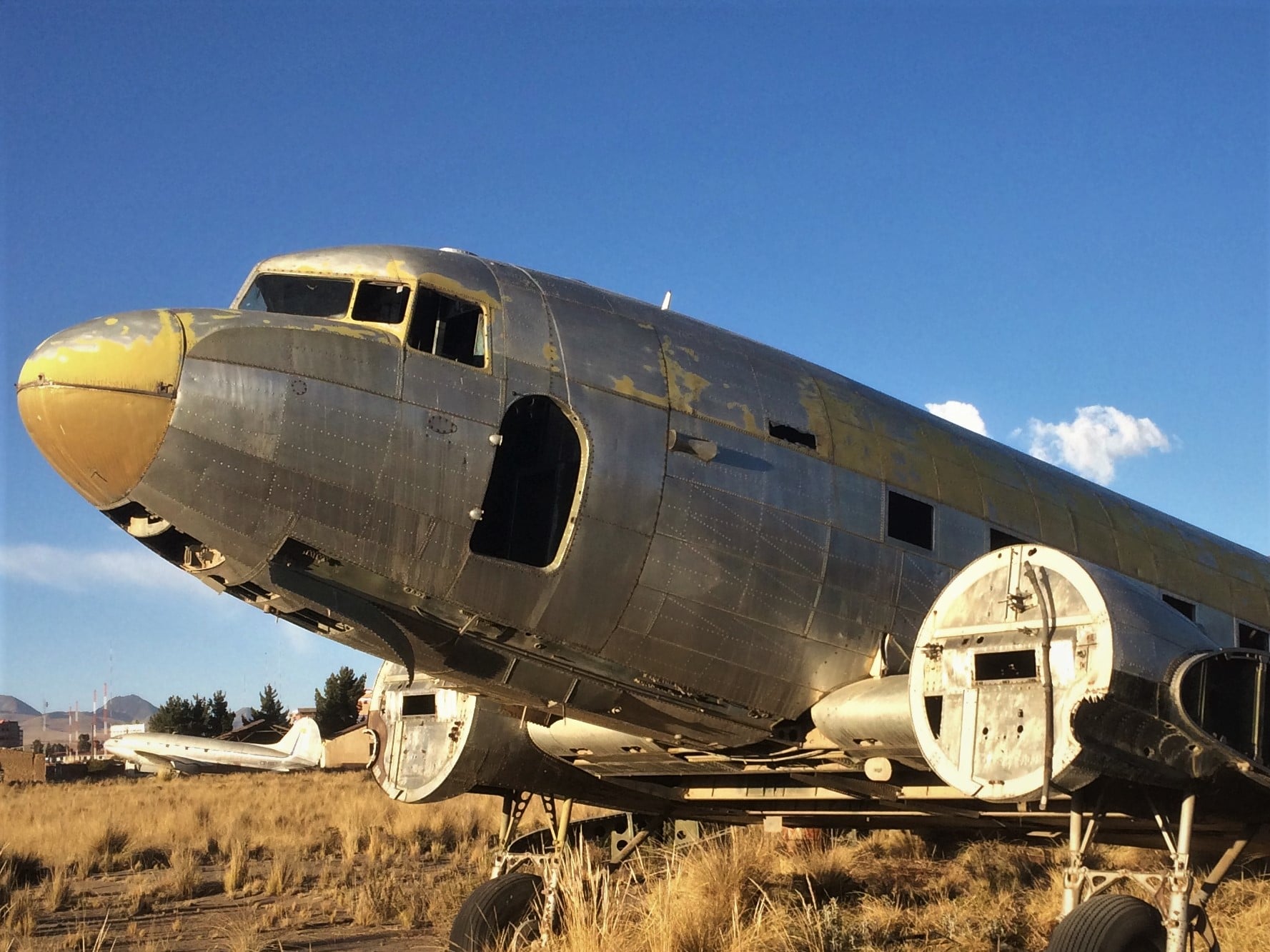 Bolivian Boneyards revisited. Part 1, El Alto Airport , La Paz, Boliivia.